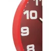 NeXtime Ρολόι 3053ro Dash Red, Ø35 cm, Επιτοίχιο, Κόκκινο/Ασημί