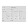 Καλώδιο patch οπτικών ινών Digitus OM3 LC/LC 10m