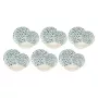 Σετ τραπεζιού για 6 άτομα Rose&Tulipani R18420TA18 Σχέδιο Sea Stones, 18 τεμ.