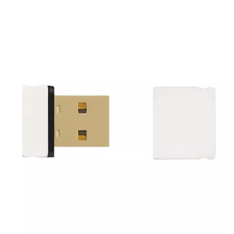 Qoltec - Προσαρμογέας δικτύου - USB 2.0 - 802.11b/g/n - Λευκό