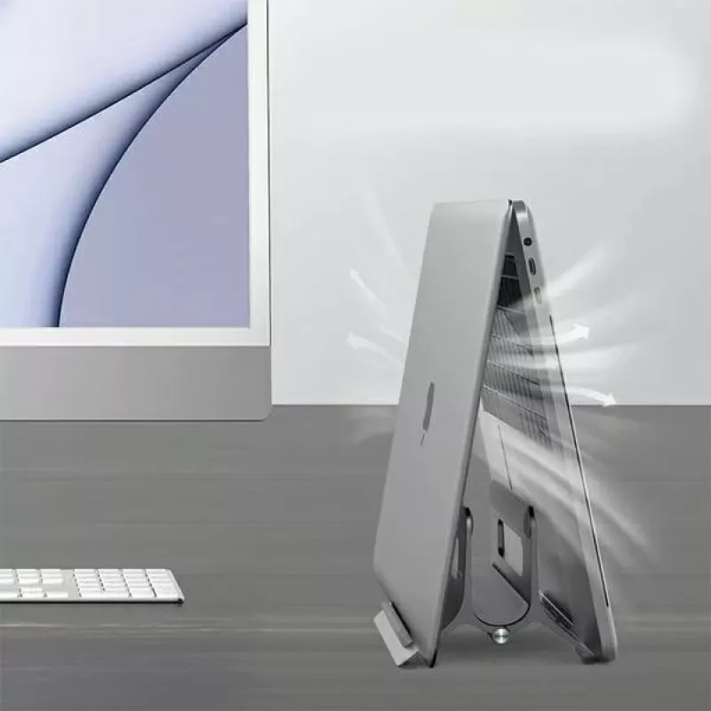 Βάση στήριξης Gravity για MacBook γκρι