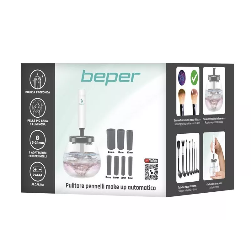 Beper P302VIS060 συσκευή καθαρισμού πινέλων μακιγιάζ