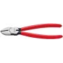 Πλαϊνός κόφτης Knipex μήκος 140 mm κεφαλή γυαλισμένη πλαστική επένδυση