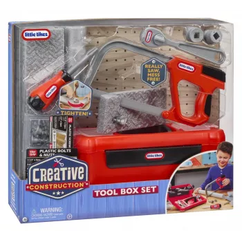 Little Tikes Creative Construction σετ εργαλειοθήκης παιχνιδιού