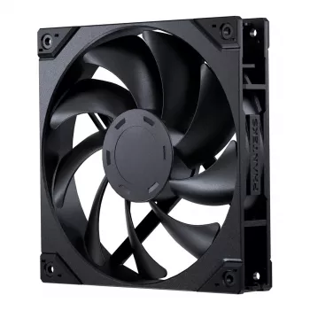Phanteks M25 Gen2 140mm PWM Ανεμιστήρας κουτιού - Συσκευασία 3 τεμ., Μαύρο