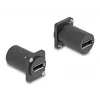 Μονάδα τύπου D DeLOCK DisplayPort υποδοχή σε υποδοχή 4K μαύρο