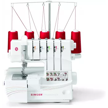 Overlock Singer 14T968 Ραπτομηχανή, ηλεκτρικό ρεύμα, λευκό