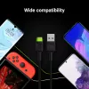 Green Cell KABGC06 Καλώδιο USB 1,2 m USB A USB C μαύρο