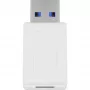 Goobay 55225 Προσαρμογέας καλωδίου USB-C USB 3.0 Type A Λευκό