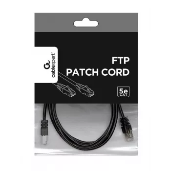 Καλώδιο patch CAT5E FTP 2M/PP22-2M/BK Gembird