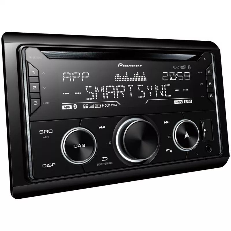 Car Media Receiver Pioneer FH-S820DAB μαύρο 200 W Bluetooth