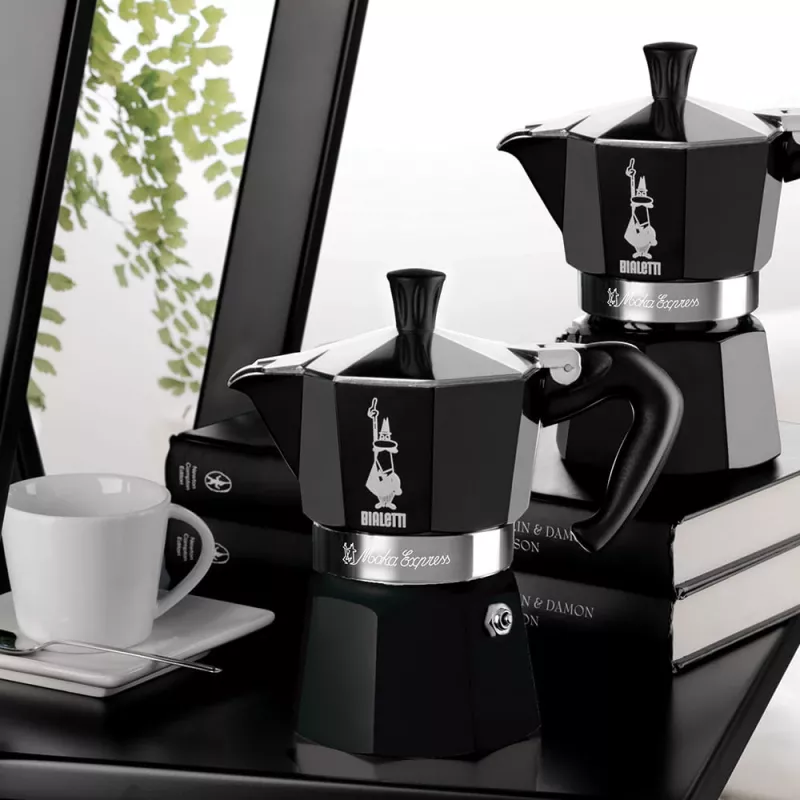 Bialetti Moka Express Καφετιέρα Moka Μαύρο