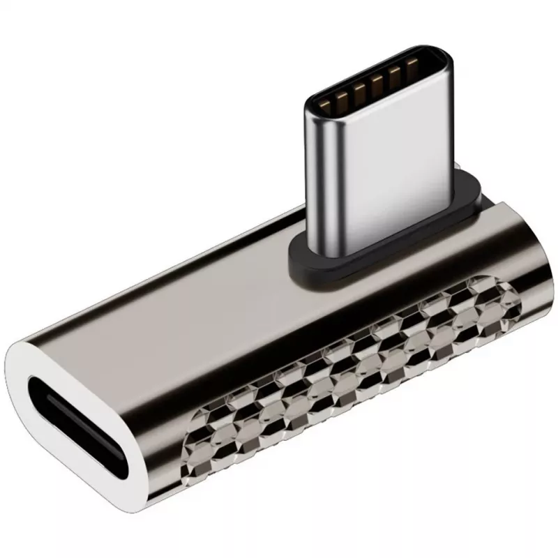 Αντάπτορας καλωδίου 4smarts 540464 USB-C σε USB-C Ασημί