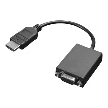 Lenovo HDMI / VGA 0.2 m μαύρο