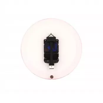 NeXtime ρολόι 2615ro Focus, Ø25 cm, Επιτοίχιο ρολόι, Λευκό/Κόκκινο