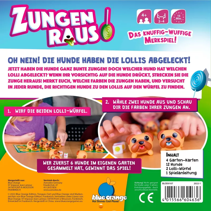 Zungen Raus, Επιτραπέζιο παιχνίδι