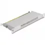 DeLOCK 10 ιντσών Patch Panel, 8 Port, Κατ.6A, 0,5HE, γκρι, μέταλλο