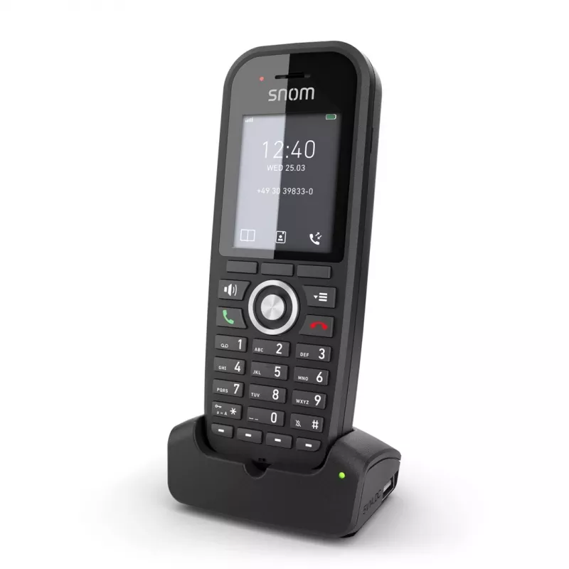 DECT τηλέφωνο Snom M30 IP DECT Handset ασύρματο χειρός μαύρο