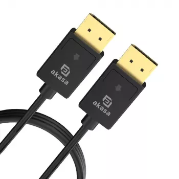 Καλώδιο Akasa PROSLIM 8K DisplayPort 8Ka60Hz - 2 m (AK-CBDP26-20BK)