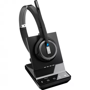 EPOS IMPACT SDW 5066T - σύστημα headset - On-Ear - DECT - ασύρματο, ενσύρματο - μαύρο - πιστοποιημένο για Microsoft Teams, βελτιστοποιημένο για UC (1001039)