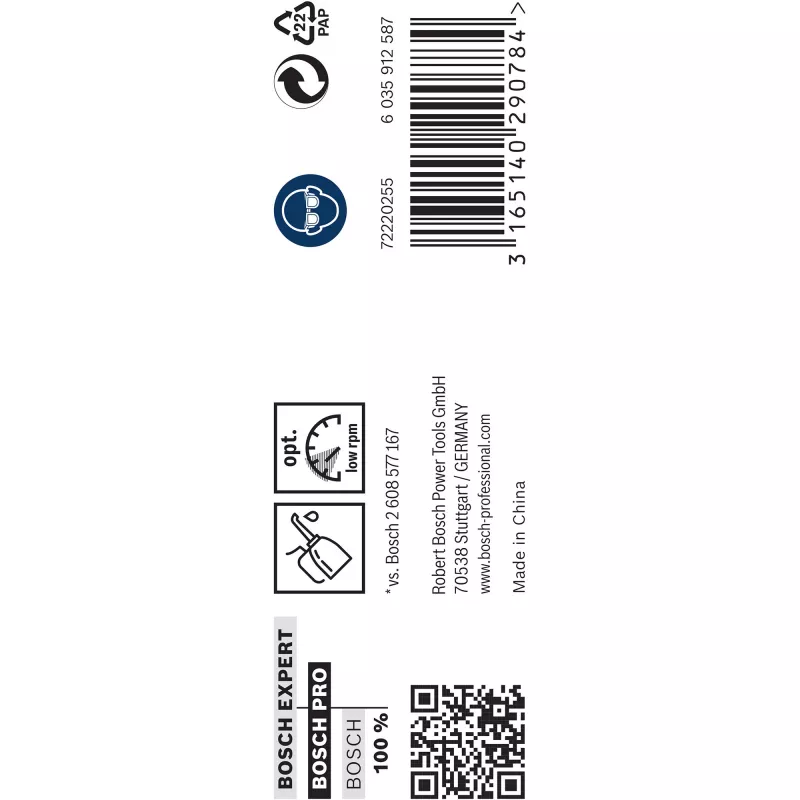 Τρυπάνι Bosch 2608595078
