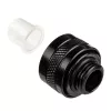 Alphacool 17471 Eiszapfen PRO ρακόρ HardTube 13 mm G1/4, ορείχαλκος, διάμετρος 22 mm, ύψος 20 mm, Deep Black
