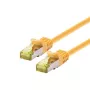 Καλώδιο δικτύου LOGON SSTP Cat6a RJ-45 RJ-45 5 m κίτρινο