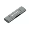 Πολυλειτουργικός αναγνώστης καρτών Vention USB3.0 γκρι μέταλλο Type