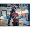 Einhell 4540036 E-Case Bag τσάντα εργαλείων συστήματος, πολυεστέρας, φορτίο 30 kg, μαύρο/κόκκινο