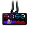 Υδρόψυξη AiO Phanteks Glacier One 360M25 LCD, οθόνη 6 inch - 360 mm, μαύρο