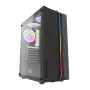 Κουτί υπολογιστή Darkflash DK151 LED (μαύρο) + 3 ανεμιστήρες RGB