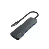 USB Hub SAVIO AK-54 — 4 x USB-A (USB 3.2 Gen 1), USB-C host, μαύρο