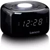 Lenco CR-12BK Ραδιόφωνο-ρολόι Digital Μαύρο (CR-12)