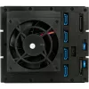 SilverStone SST-FS304-12G εξωτερική θήκη 3,5 ιντσών, 4-Bay – μαύρη