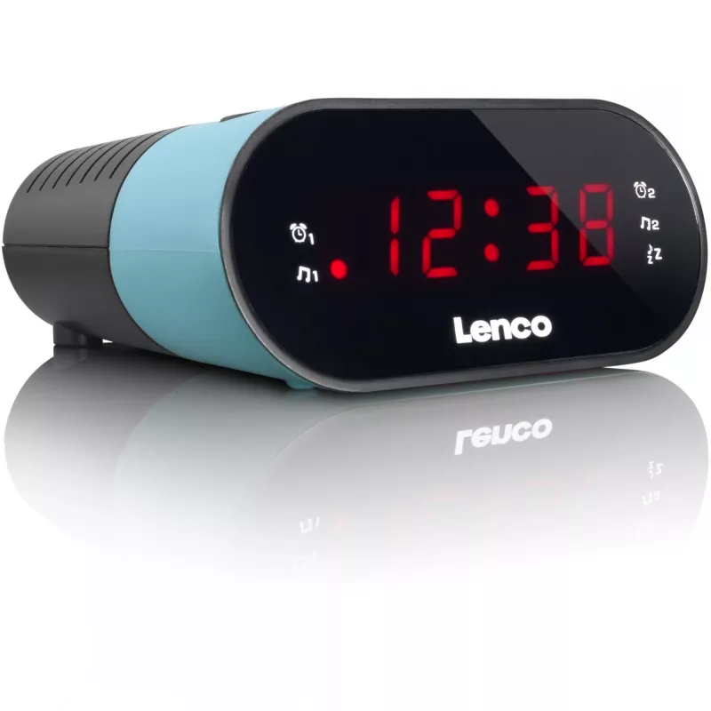 Ρολόι-ραδιόφωνο Lenco CR-07 μαύρο μπλε
