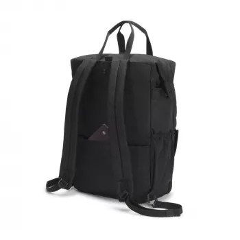 DICOTA Eco Σακίδιο Dual GO 39,6 cm (15,6 ίντσες) Μαύρο Λαβή μεταφοράς Ιμάντας ώμου