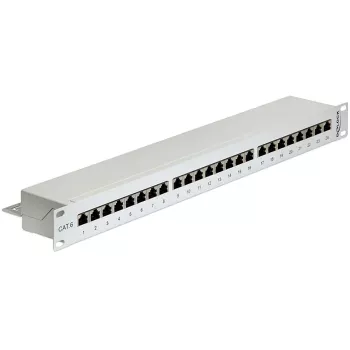 Patchpanel DeLOCK 43300 1U RJ-45 Γκρι