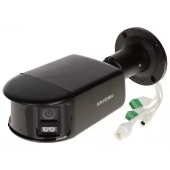IP κάμερα ασφαλείας Hikvision Pro Series DS-2CD2T87G2P-LSU/SL(4mm)(C)/O-STD/μαύρο