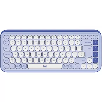 Logitech Πληκτρολόγιο Logitech POP ICON KEYS OFF White Lilac US