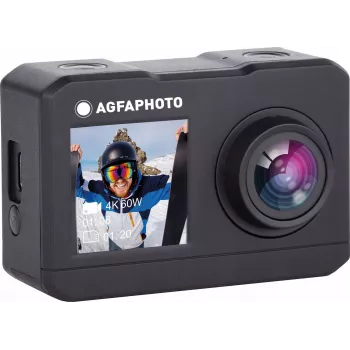 AgfaPhoto Action Cam αθλητική κάμερα 16 MP 2K Ultra HD CMOS Wi-Fi 58 g (AC7000BK)