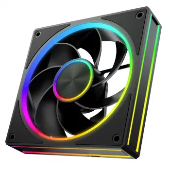 Ανεμιστήρας κουτιού MODECOM VOLCANO LOOP 120 ARGB Reverse Fan Μαύρο 120 mm PWM 400–1400 RPM Υποδοχή ARGB