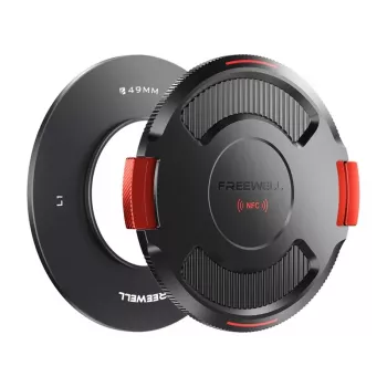 Βάση δακτυλίου φίλτρου Freewell FW-L1-BL49 49mm με καπάκι για Real Locking VND