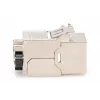 Μονάδα Keystone Digitus CAT 8.1 RJ-45 θωρακισμένο επίπεδο λευκό