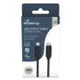 MediaRange Καλώδιο TYPE-C 2 m MRCS214 Μαύρο Καλώδιο USB