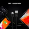 Καλώδιο Lightning Green Cell KABGC05 1,2 m Μαύρο