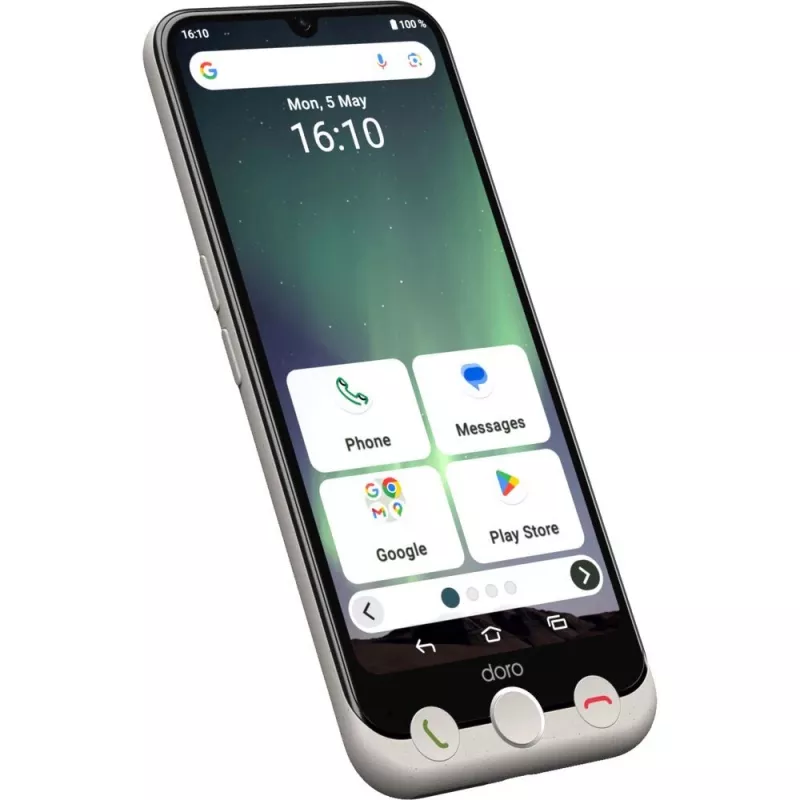 Smartphone Doro Aurora A30 6.1 ίντσες 6GB 128GB λευκό