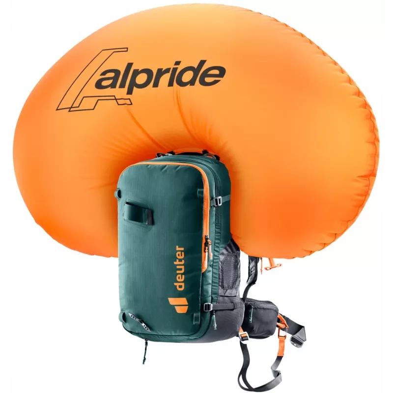 Deuter Alproof 30 SL Σακίδιο χιονοστιβάδας - Μαύρο/Πράσινο Denim