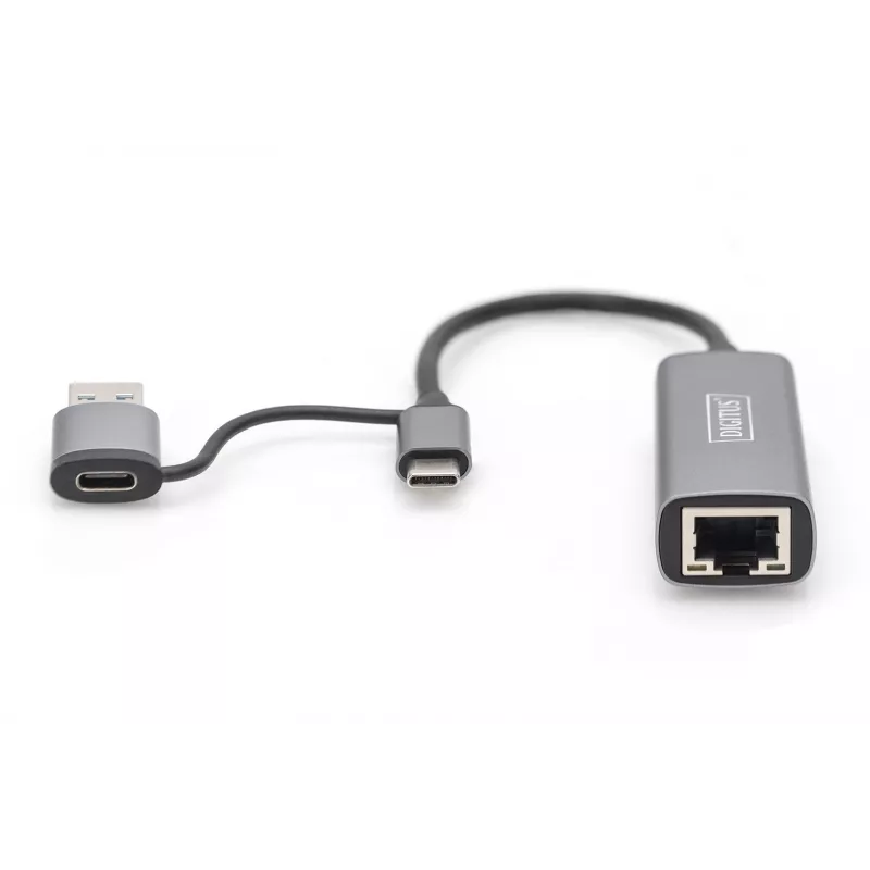 Προσαρμογέας USB Type-C Gigabit Ethernet Digitus DN-3028