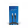 Savio CL-160 Καλώδιο USB 2 m USB 2.0 USB C - USB C Μαύρο