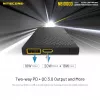 Φορητό powerbank Nitecore NB10000 — 10000 mAh, USB‑A + USB‑C, 38 W συνολική έξοδος, γκρι
